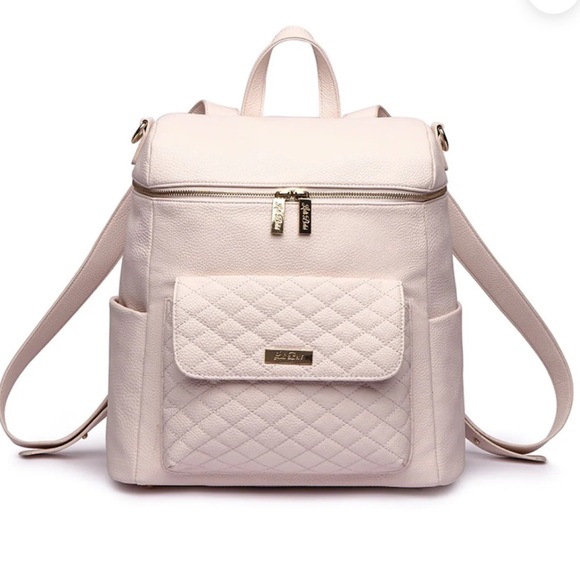 LULI BEBE MONACO DIAPER BAG IN
PASTEL PINK - Picture 1 of 13